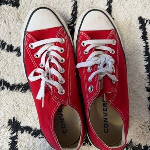 Converse Vibrant Red Sneakers